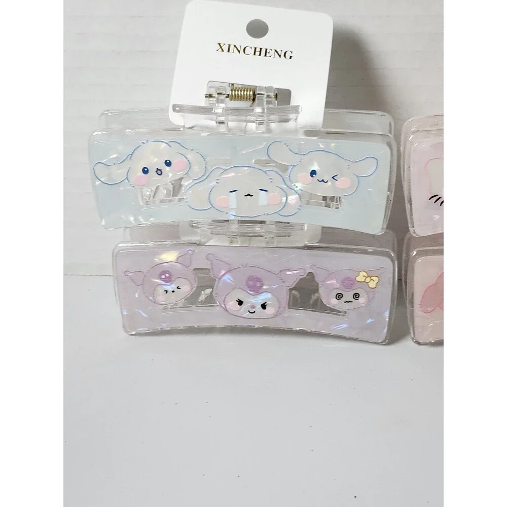 Lot Of 4 Claw Hair Clips